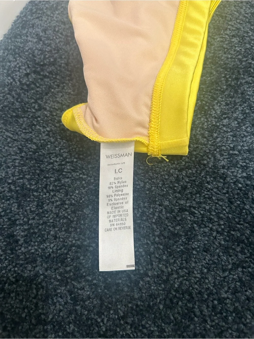 Weissman Yellow 2 piece set (LC)